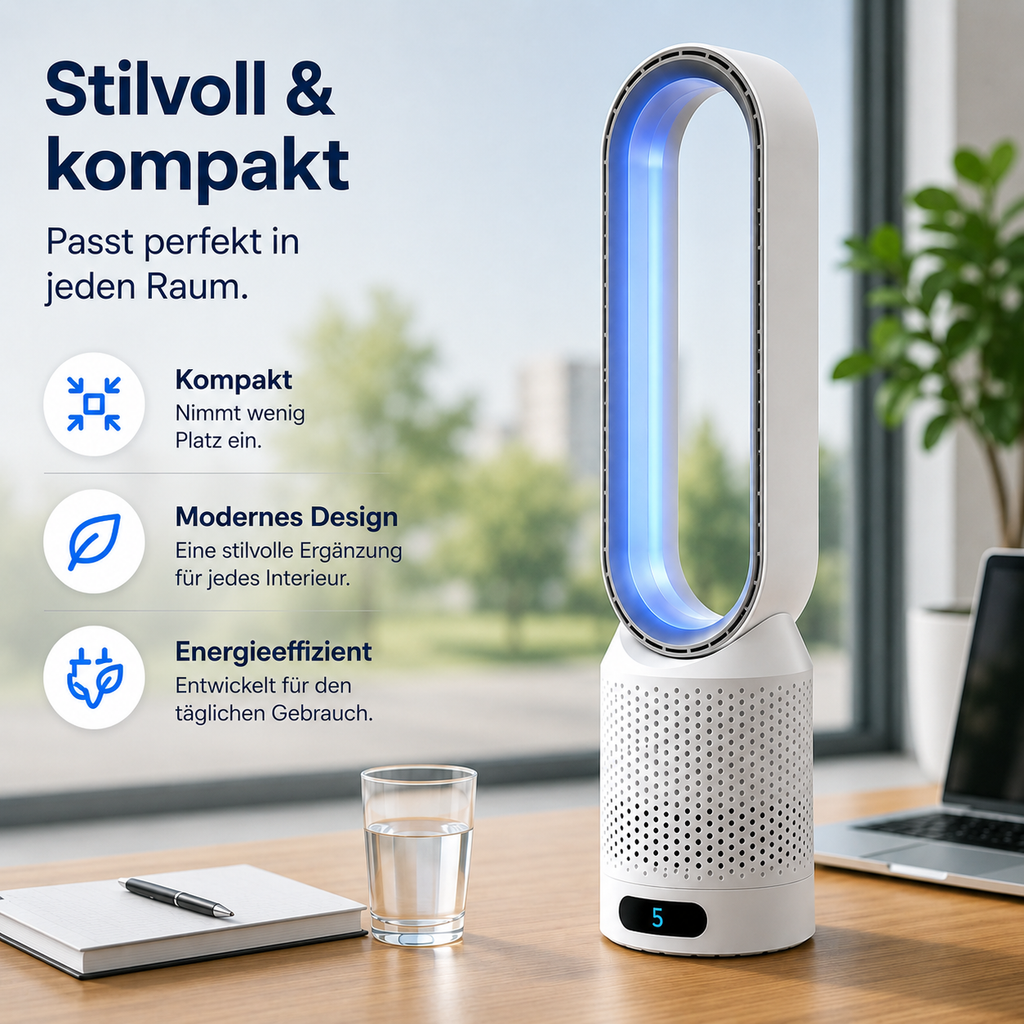 AirPure - 3-in-1 Luftkühler - Reinigt und Ionisiert