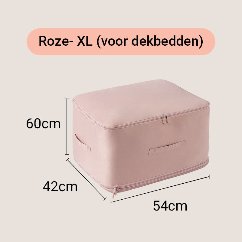 Pladsbesparende kompressionsopbevaringstaske – Holdbar & praktisk