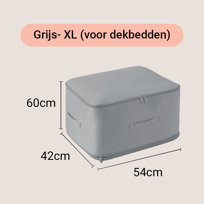 Pladsbesparende kompressionsopbevaringstaske – Holdbar & praktisk