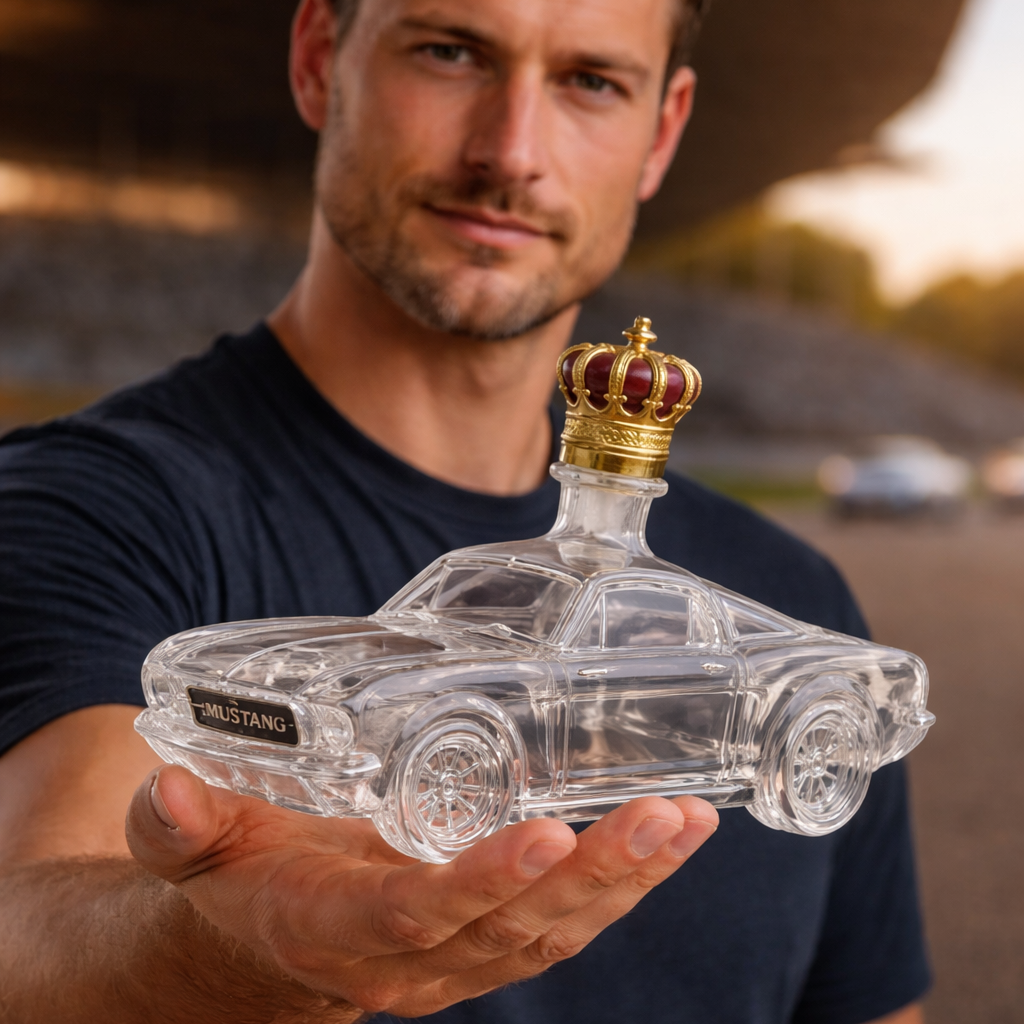 Mustang Whiskey Dekanter | Mustang Design | Håndlavet Glas