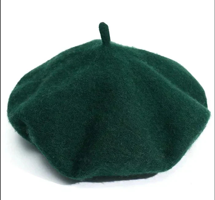Klassisk Beret – Blødt filtstof, tidløst design & behagelig pasform