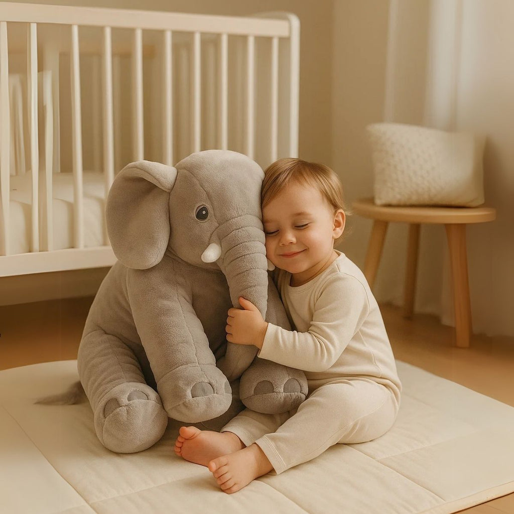 SnugPhant Elefant Kramme Pude Til Babyer Og Småbørn