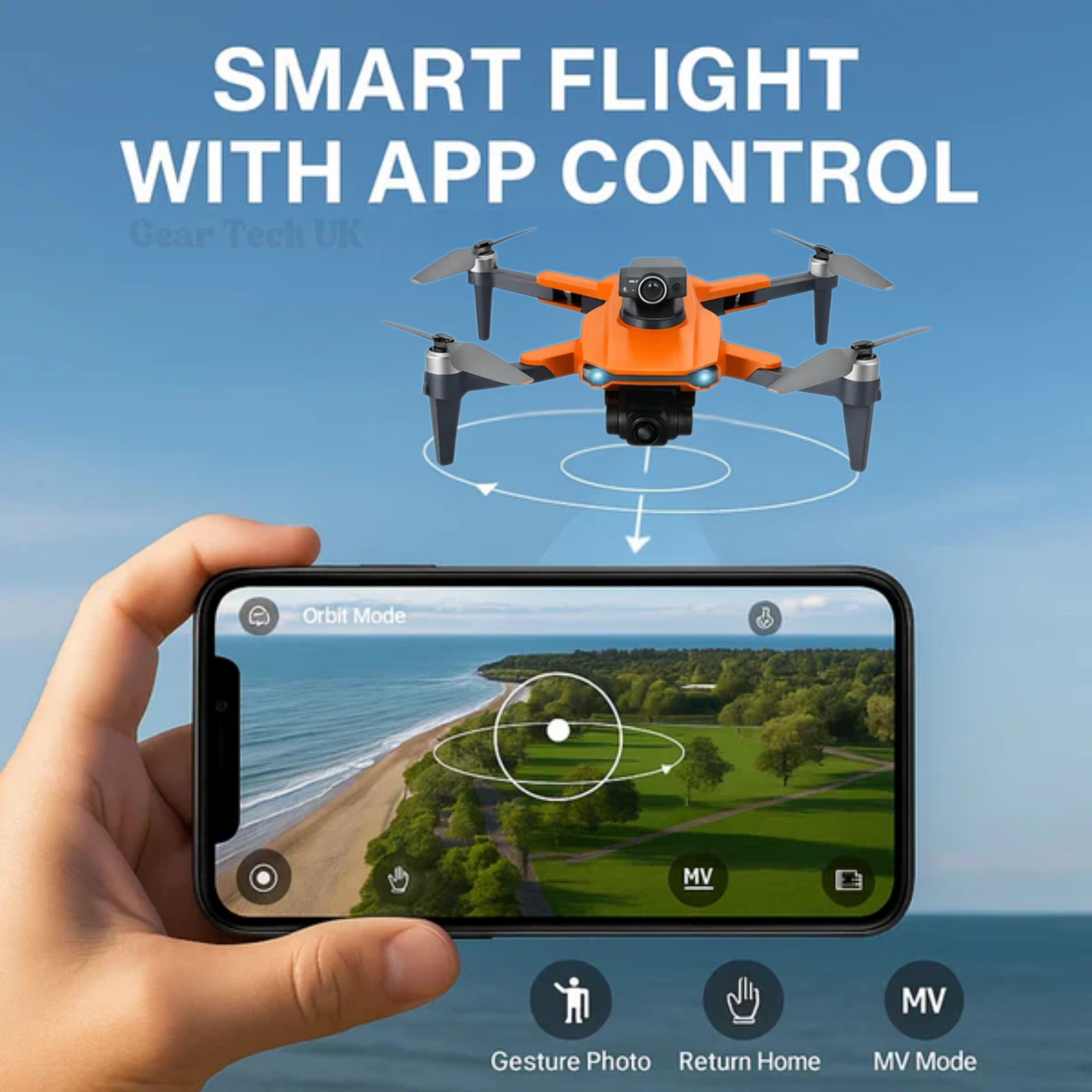 Altaris Aero Drone Pro Leverer 8K Kameraer, GPS Stabilisering, Forlænget Batterilevetid
