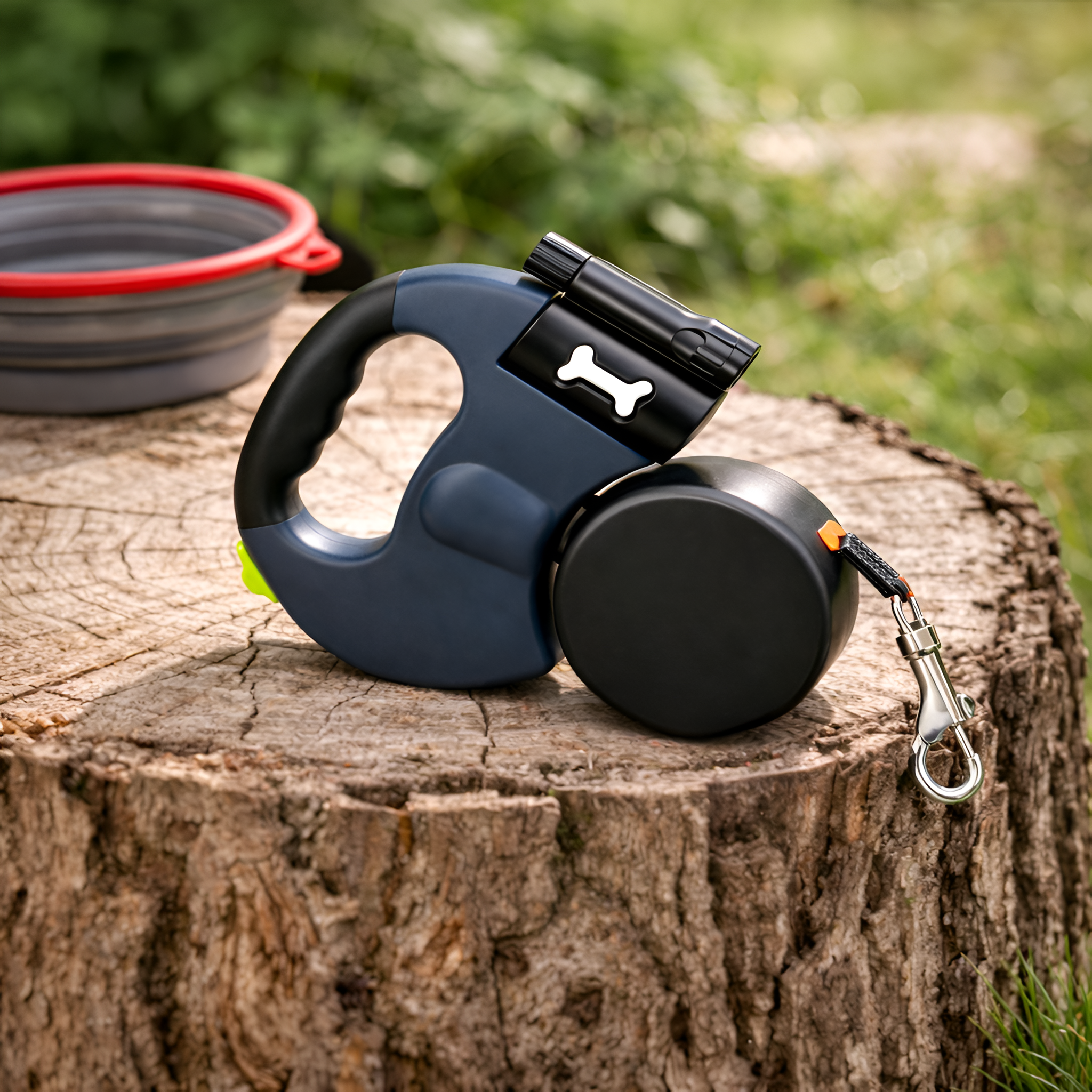 Vandor - Dobbelt Hundesnor Retractable til To Hunde