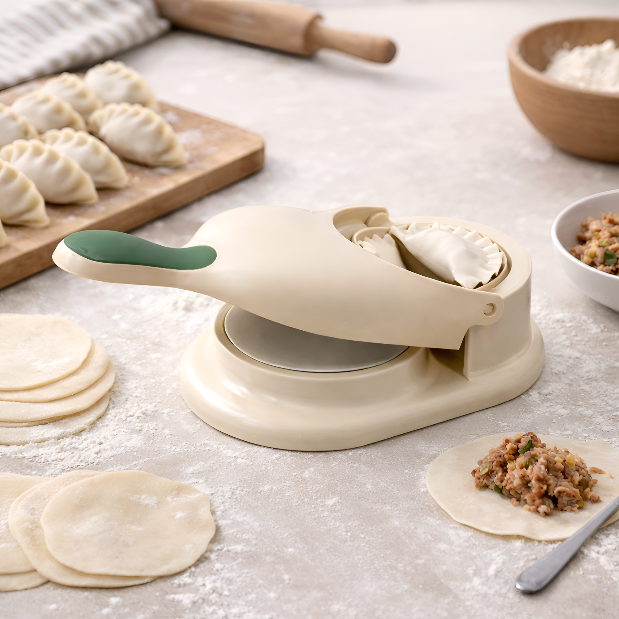 Karyl - 2-i-1 form til dumplings