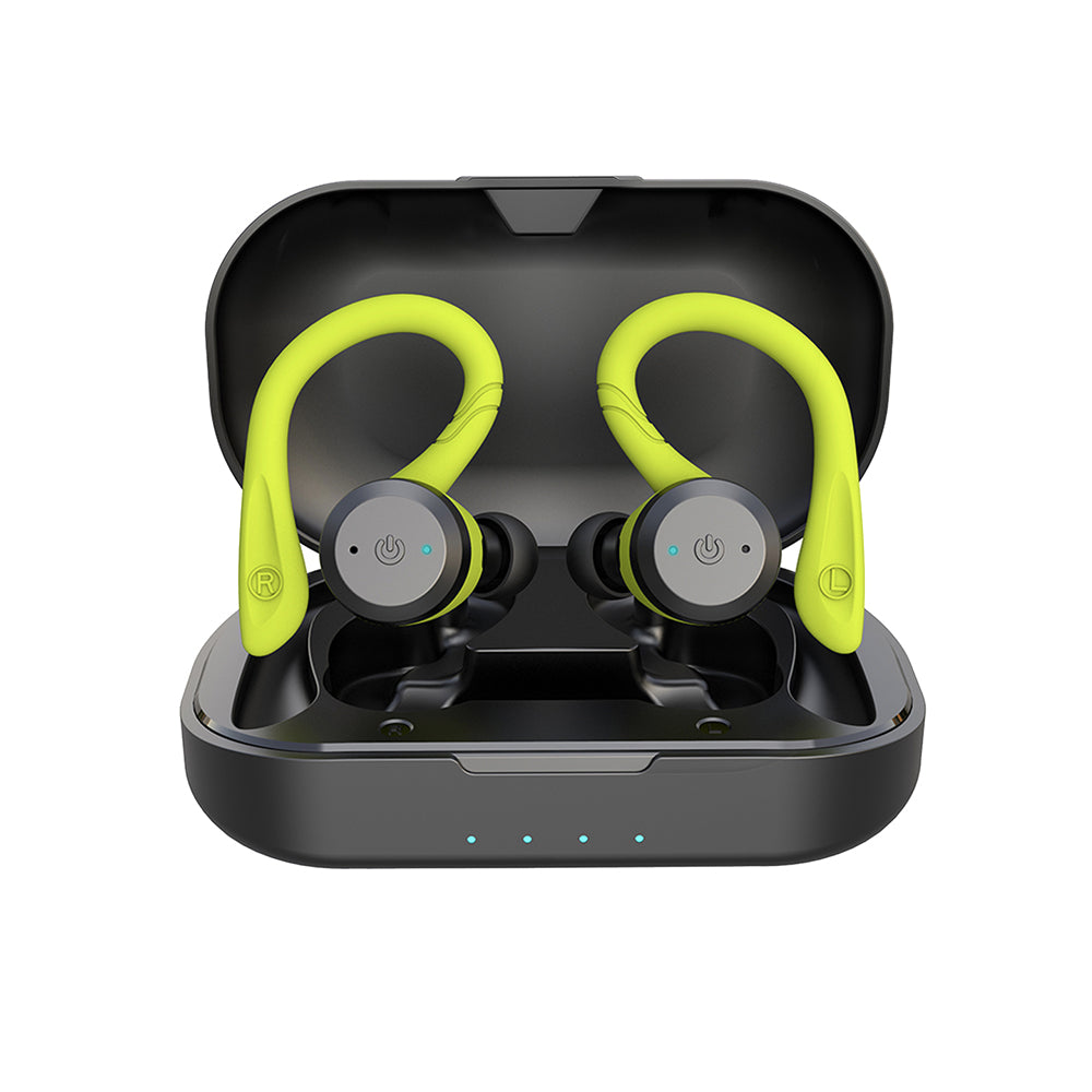 Vega Vandtætte Trådløse Sportørepropper – 20 Timer Spilletid | Bluetooth 5.0, IPX7 til Svømning & Fitness