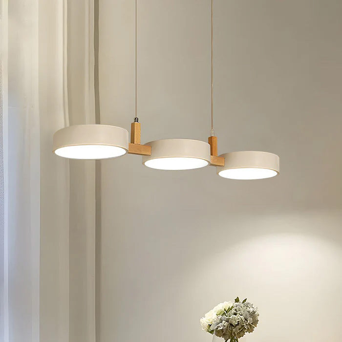 Nordisk Flush Loftlampe med Flere Hoveder til Kjøkkener og Spisestuer