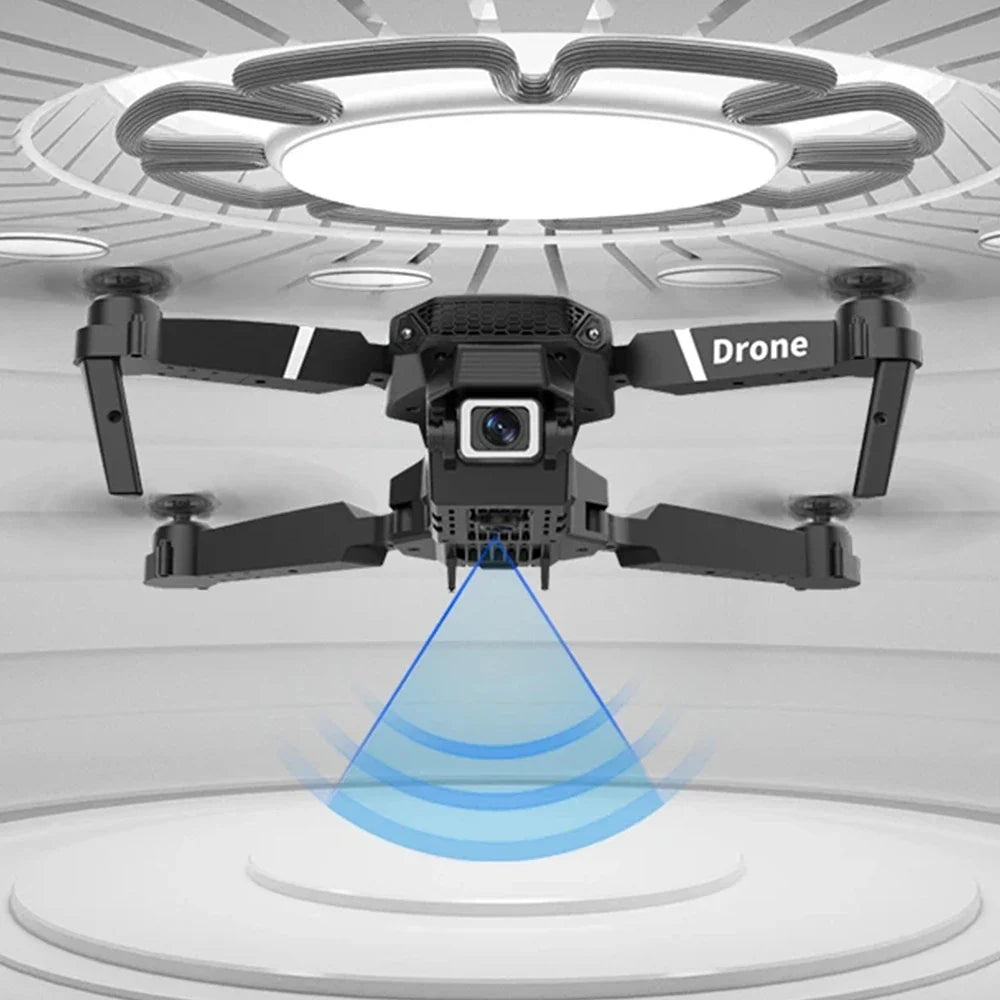 AeroFlex – E88 Drone 4K Kamera, WiFi FPV, foldbar & stabil flyvning