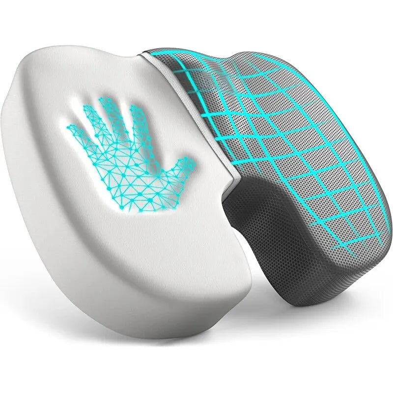 Ergonomisk Kontorpude – Memory-skum Sæde pude til Trykaflastning & Rygstøtte til Langt Sidde