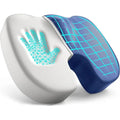 Ergonomisk Kontorpude – Memory-skum Sæde pude til Trykaflastning & Rygstøtte til Langt Sidde