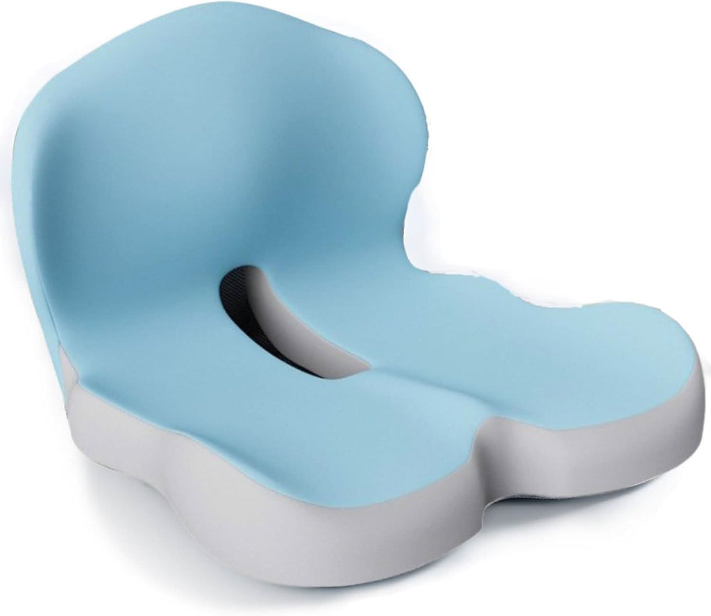 Sædehynde – Ergonomisk form med åndbart memory-skum & skridsikker underside