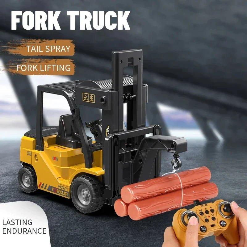 PlayMaster – RC Gaffeltruck til børn med 6 funktioner & genopladeligt batteri