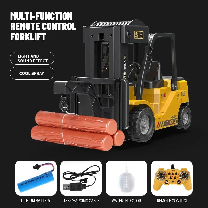 PlayMaster – RC Gaffeltruck til børn med 6 funktioner & genopladeligt batteri
