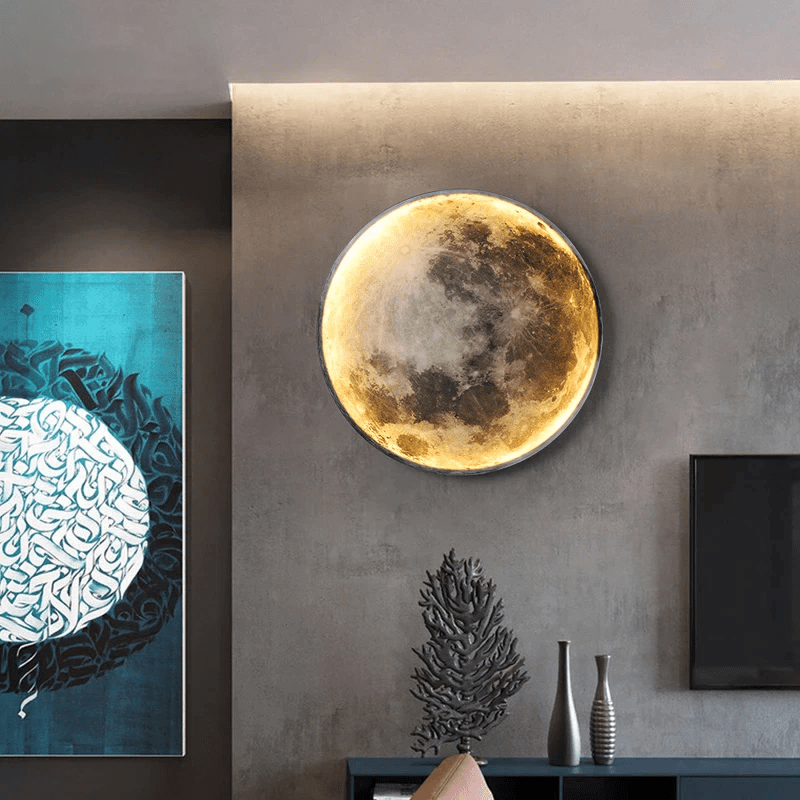 Noctara Måne Atmosfære Lampe Dæmpbar Ambient Belysning Til Stue Og Soveværelse