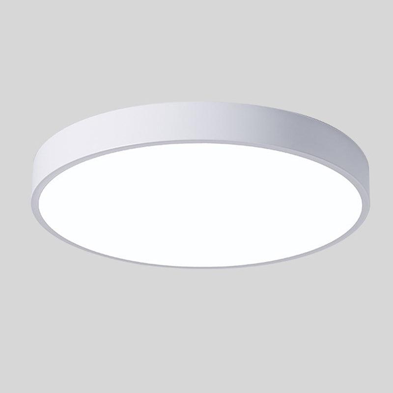 Aelora | Nordisk Træ Cirkulær Loftlampe med Varm Glød