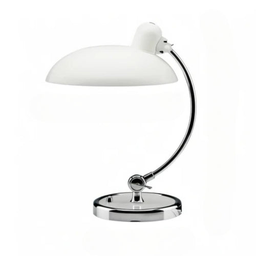 Bordlampe – Justerbar arm af jern & klassisk kuppelform til funktionel arbejdsbelysning