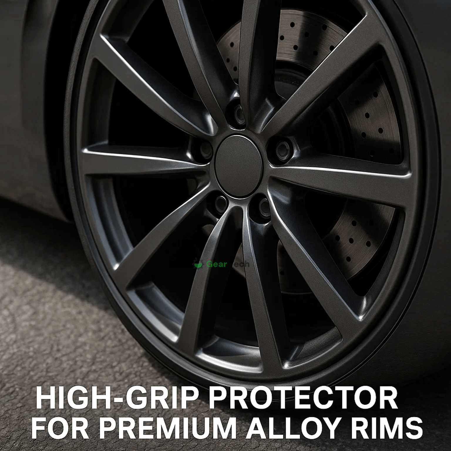 VeloGuard Alloy Rim Shield Til Beskyttelse Mod Kantstænk