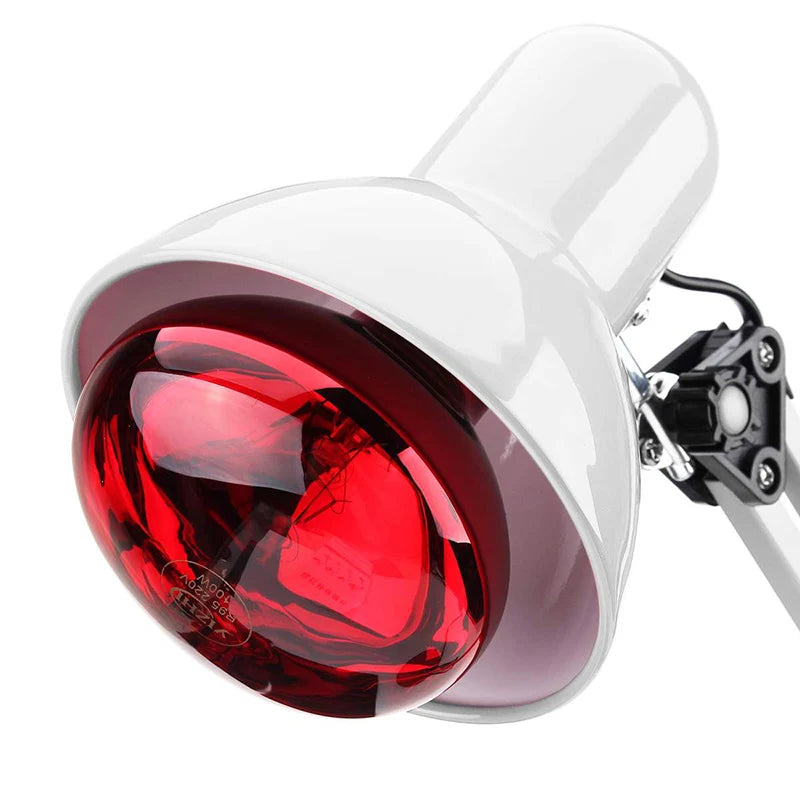 NovaRay Rødt Lys Terapi Lampe med Infrarød Varme på Tripod Stativ