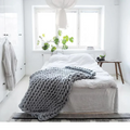 CozyWeave – Elegant plys tæppe med et tidløst tekstureret design