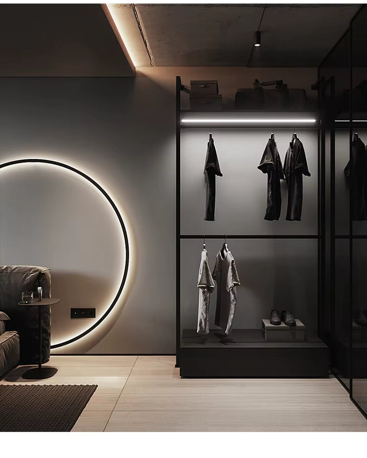 NovaHalo LumaNova Rund Væglampe til Moderne Minimalistiske Interiører