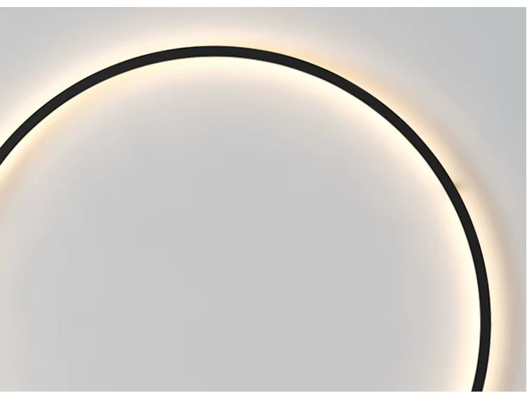 NovaHalo LumaNova Rund Væglampe til Moderne Minimalistiske Interiører