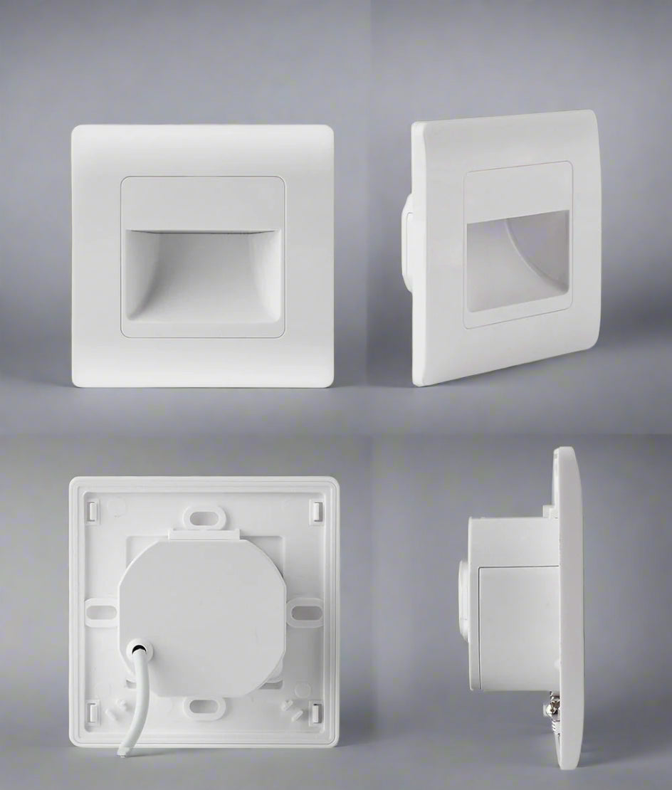 AstraLite PIR Sensor Trappe Lys Fire Farvemuligheder