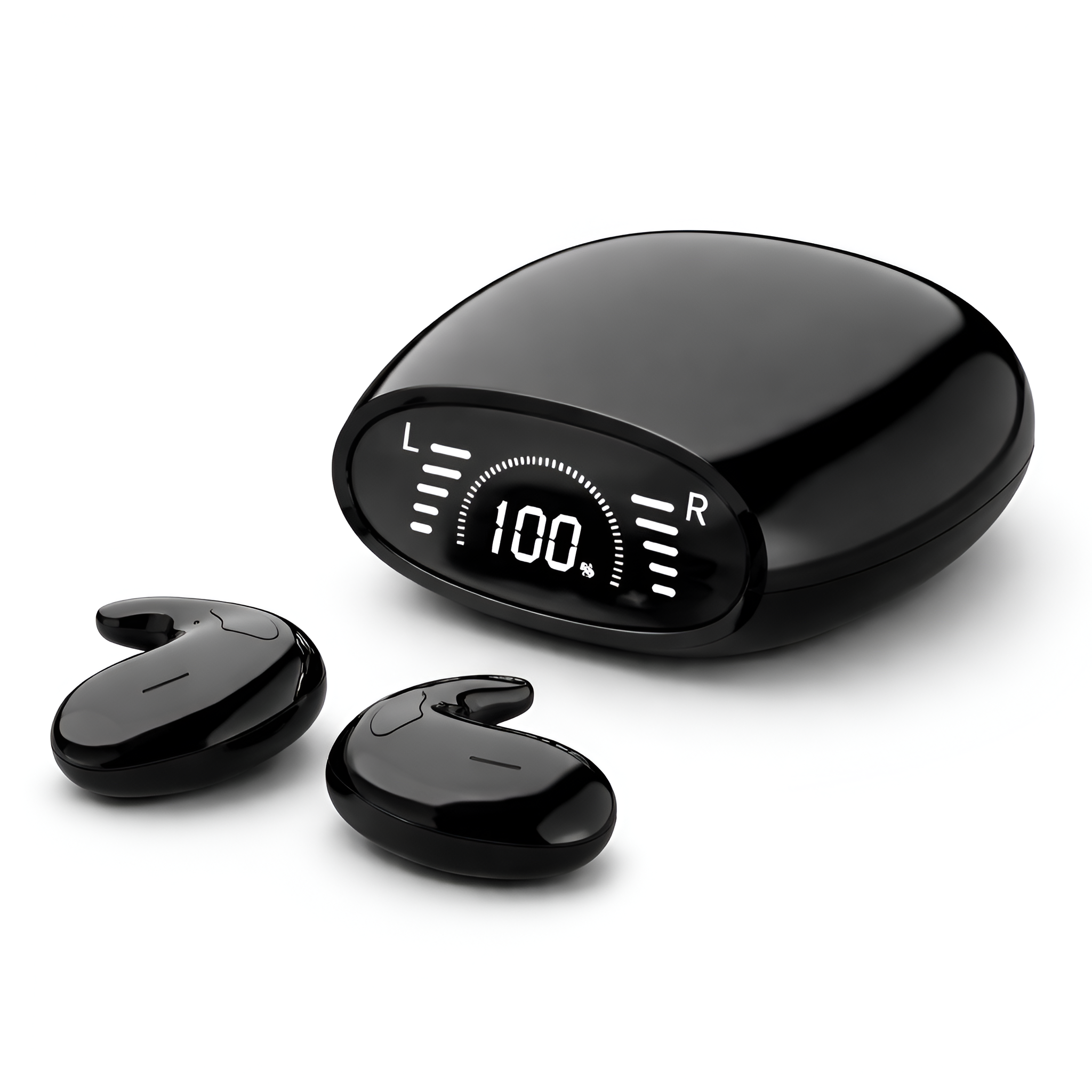 Miko - Ultra-tynde sleep hovedtelefoner Bluetooth 5.3