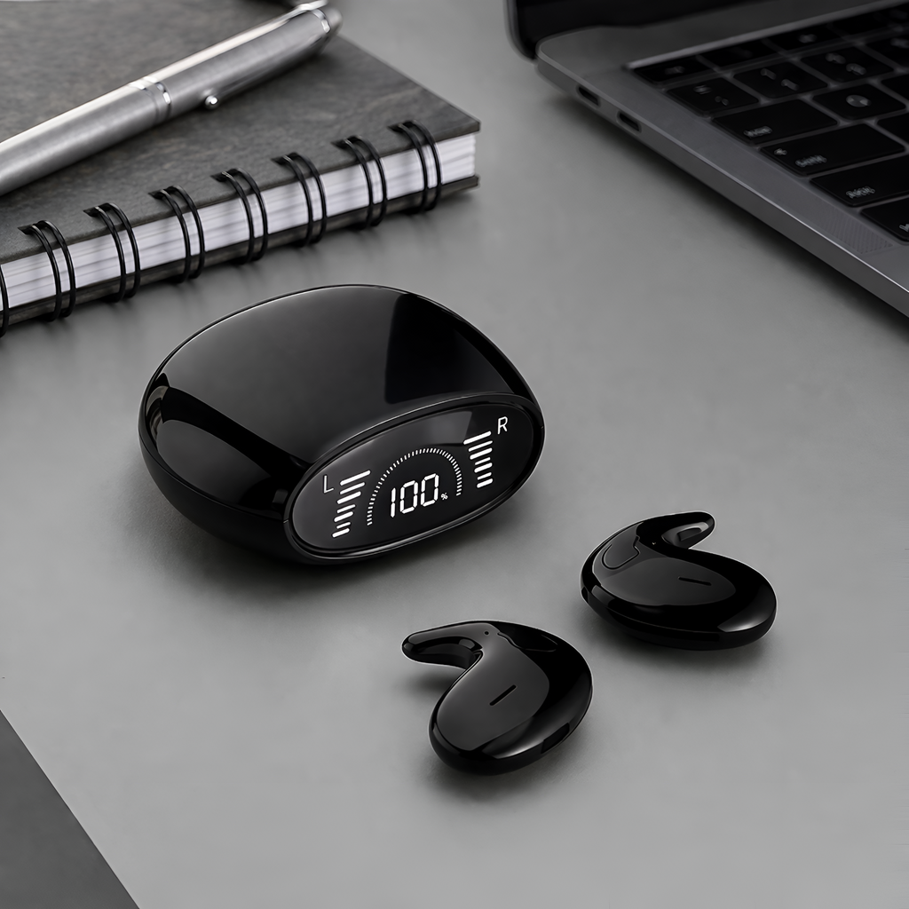 Miko - Ultra-tynde sleep hovedtelefoner Bluetooth 5.3