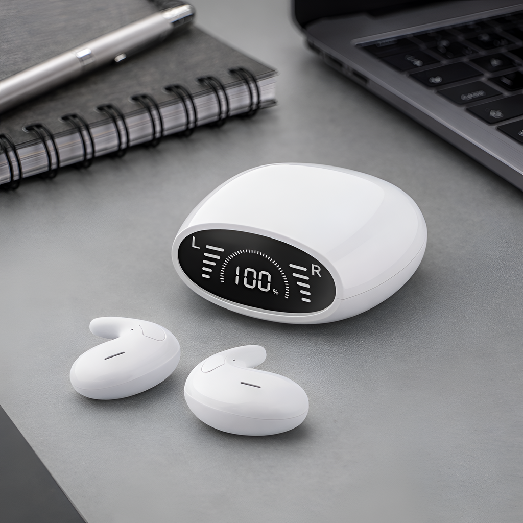 Miko - Ultra-tynde sleep hovedtelefoner Bluetooth 5.3