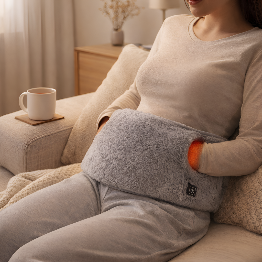 Xanthor - Elektrisk Varmepude Bælte til Menstruationssmerter