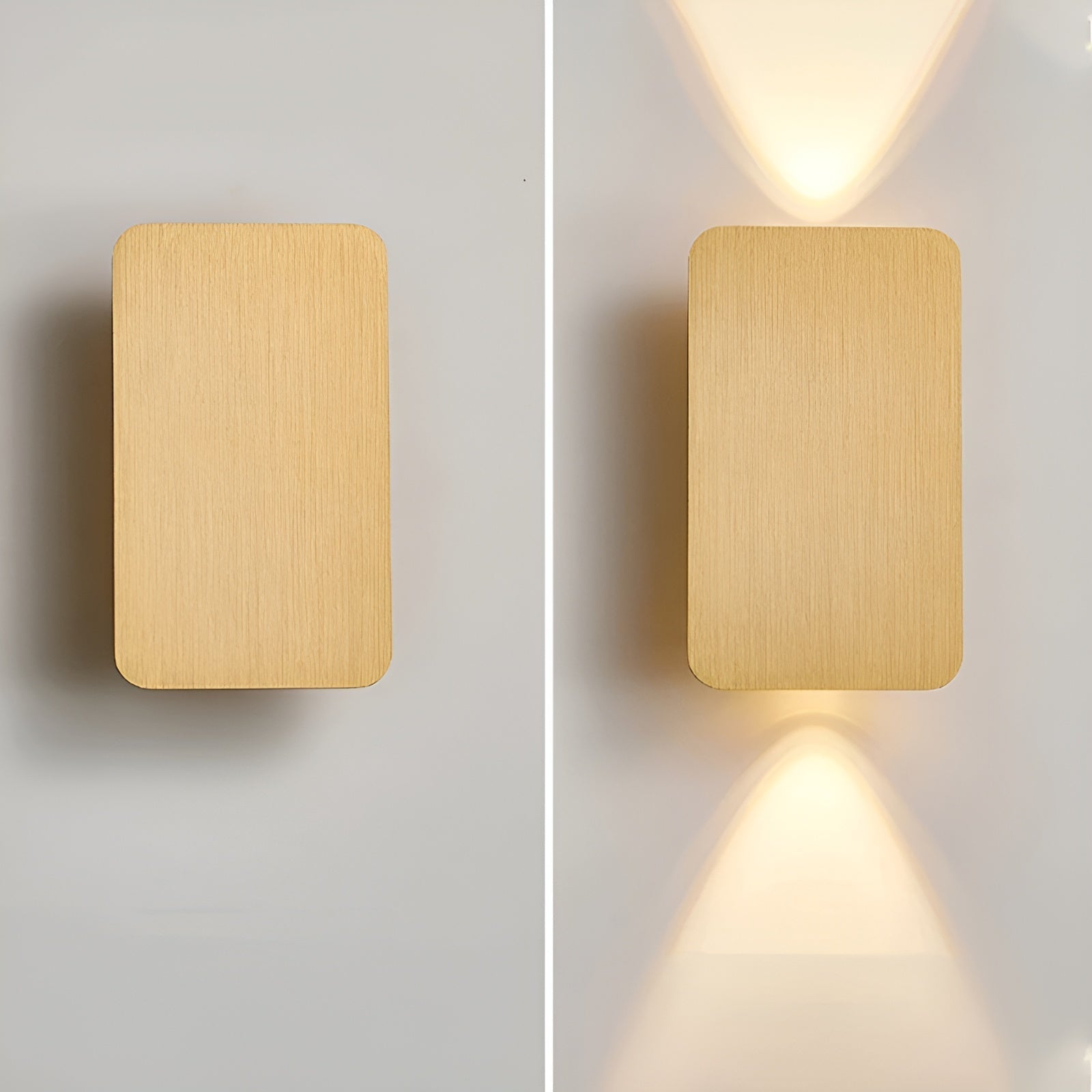 LED væglampe med opad- og nedadgående lysstråle – Moderne og stemningsfuld
