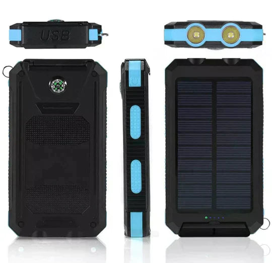 LyraCharge 30000mAh Solenergi Power Bank IP67 Vandtæt