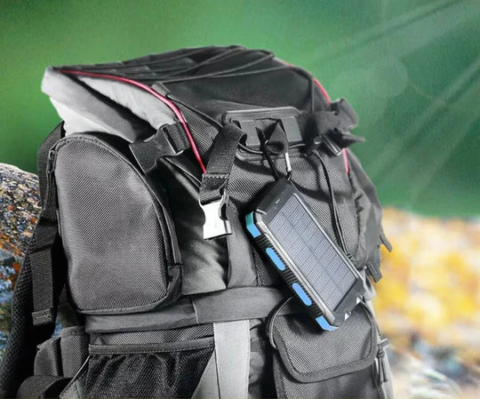 LyraCharge 30000mAh Solcelle Power Bank IP67 Vandtæt