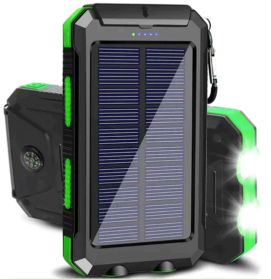 LyraCharge 30000mAh Solenergi Power Bank IP67 Vandtæt
