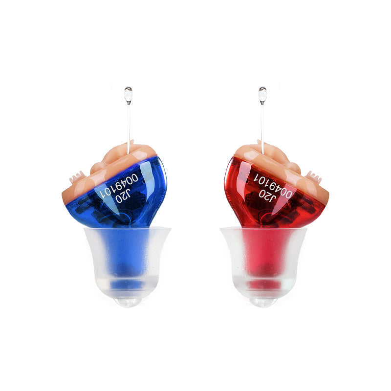 Vireta Micro Digital Øreforstærker CIC Med Støjdæmpning