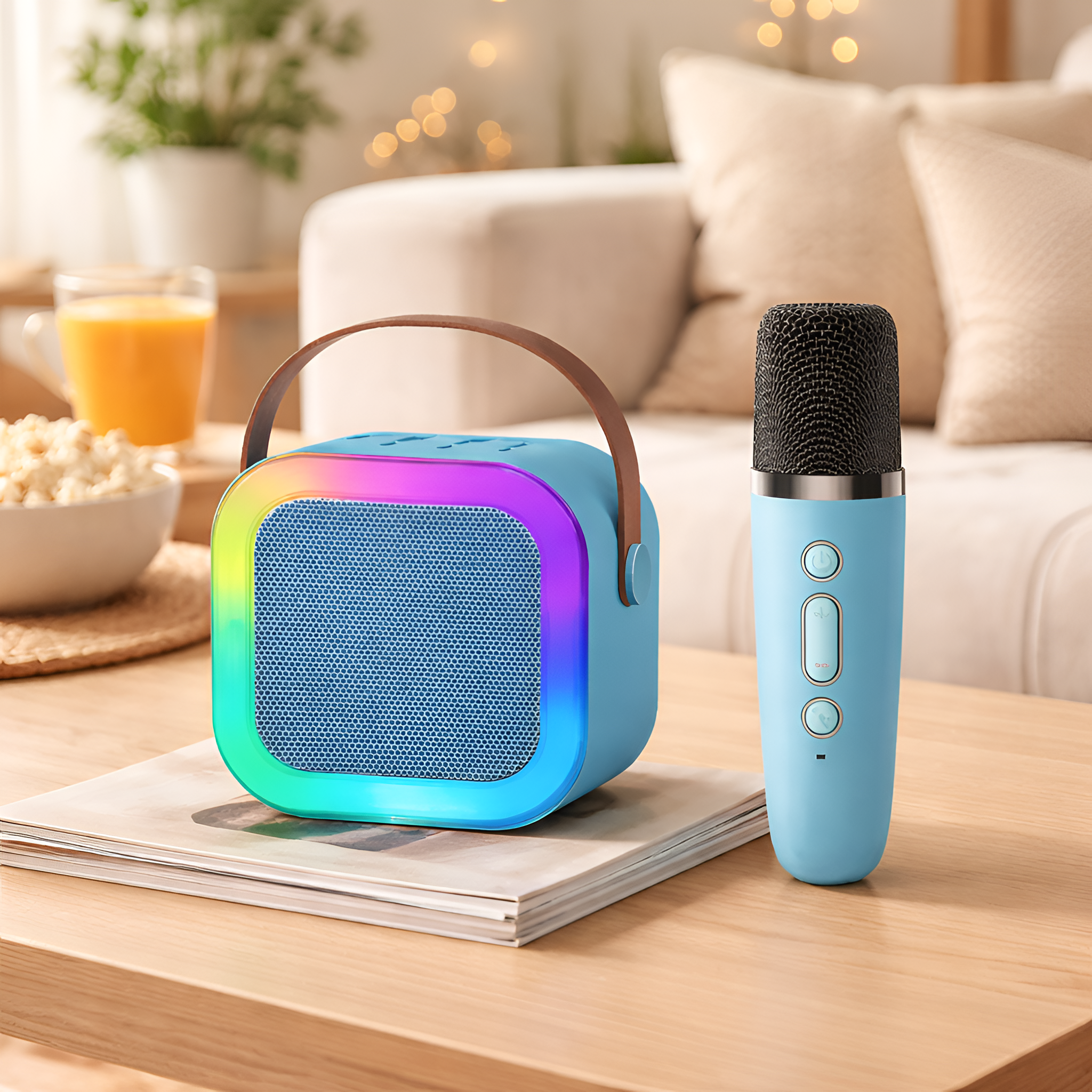Ivo - Bærbar karaoke maskine Bluetooth 5.3