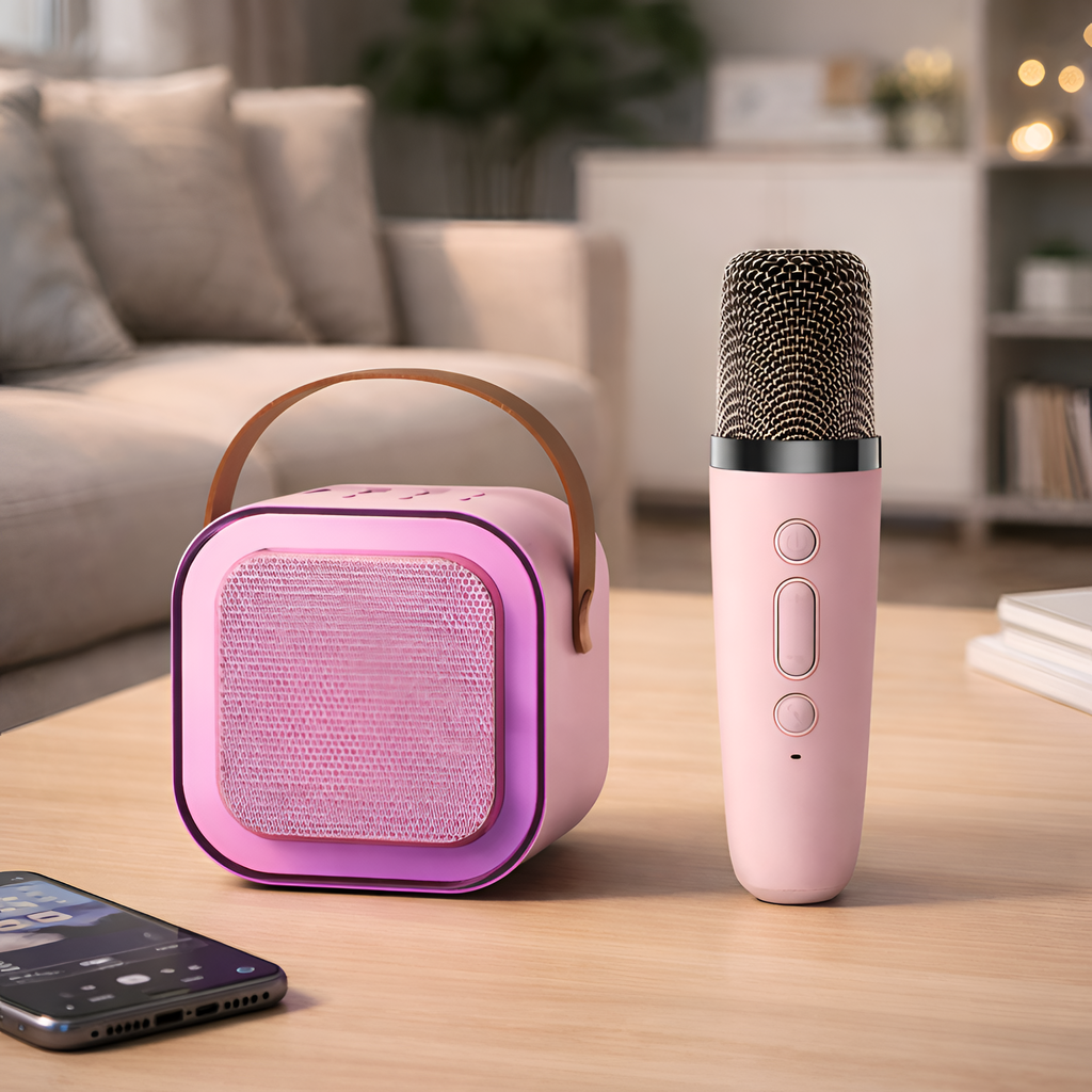 Ivo - Bærbar karaoke maskine Bluetooth 5.3