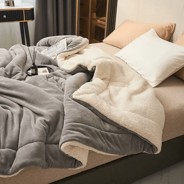 Fleece Tæppe | Blødt og Holdbart | Flere Størrelser