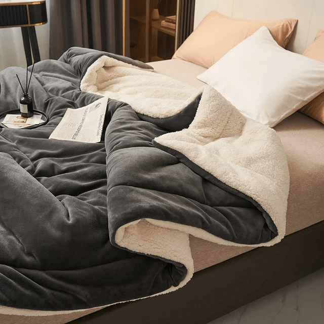 Fleece Tæppe | Blødt og Holdbart | Flere Størrelser