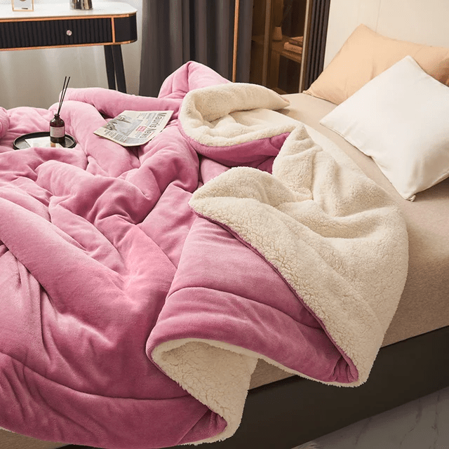 Fleece Tæppe | Blødt og Holdbart | Flere Størrelser