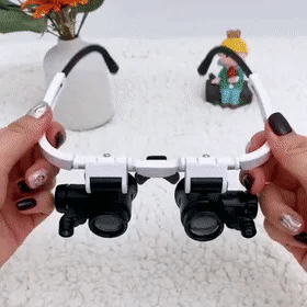 ClaritySight Pro LED Forstørrelsesbriller Med 8x, 15x, Og 23x Zoom