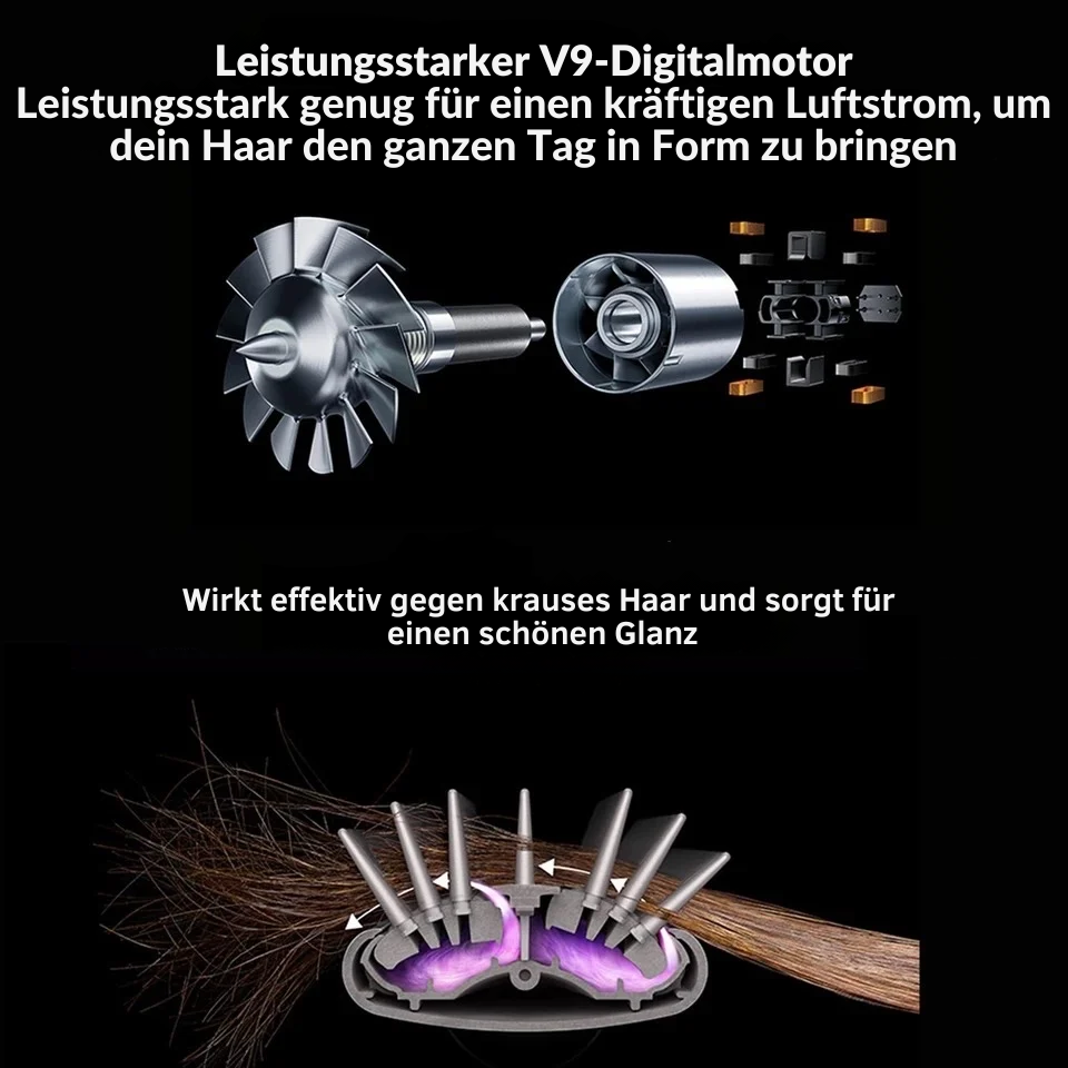Hårstyler 5-i-1 | Kraftfuld 1000W | Ion Teknologi