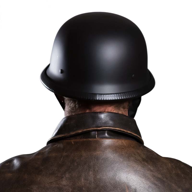 RidgeBolt Vintage Halvansigtshjelm ECE og DOT Godkendt