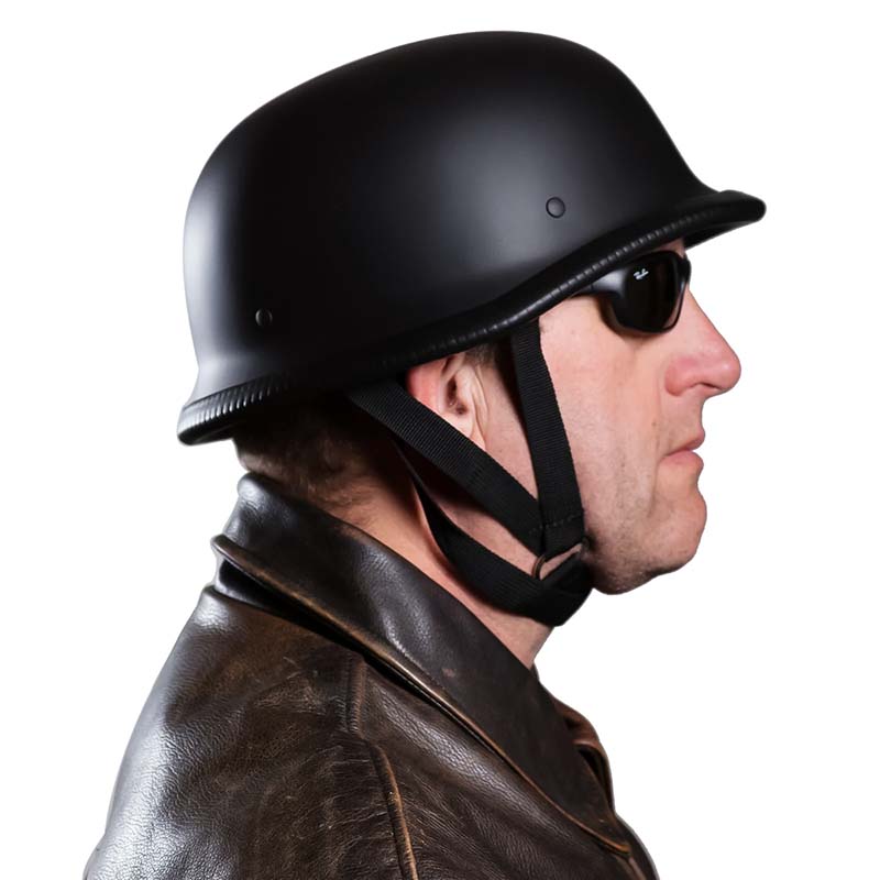 Outlaw Motorcykel Halv Ansigt Hjelm | ECE og DOT Godkendt