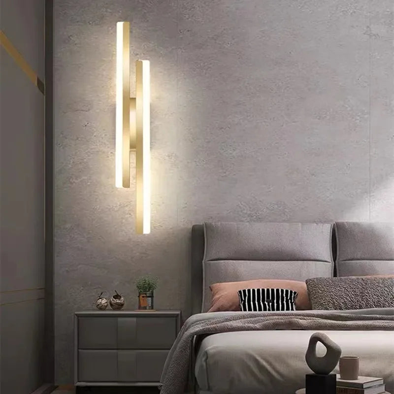 LumiGlow LED Væglampe Til Gange Minimalistisk Stil
