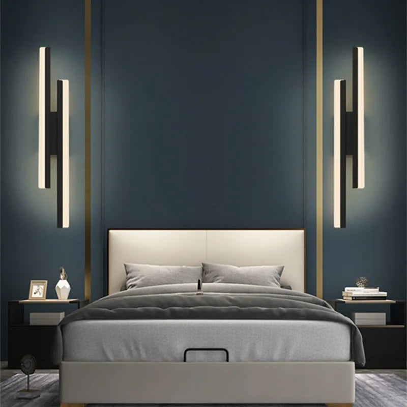 LumiGlow LED Væglampe Til Gange Minimalistisk Stil