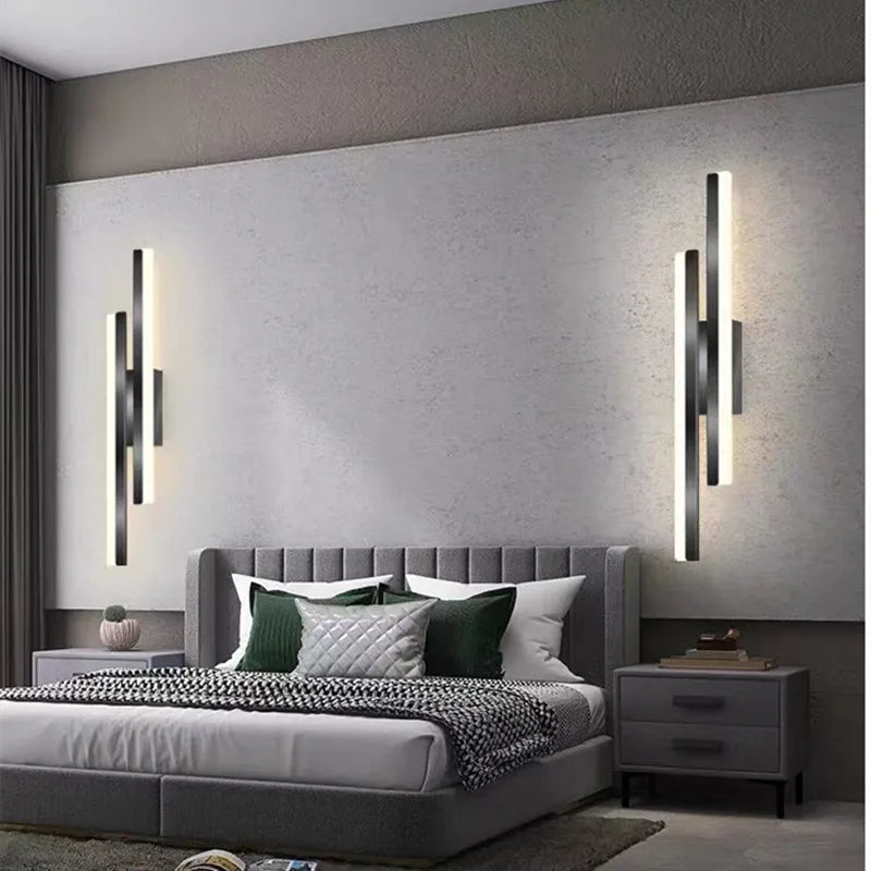LumiGlow LED Væglampe Til Gange Minimalistisk Stil