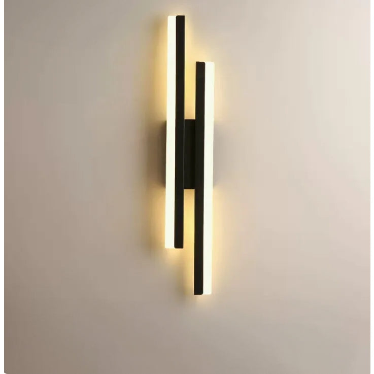 LumiGlow LED Væglampe Til Gange Minimalistisk Stil