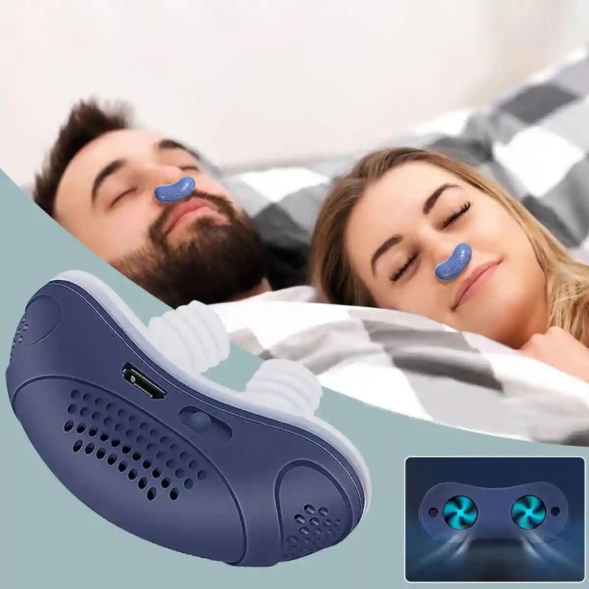 Mikroatmung – Mod-Snork CPAP-enhed uden maske til rolig søvn & fri vejrtrækning