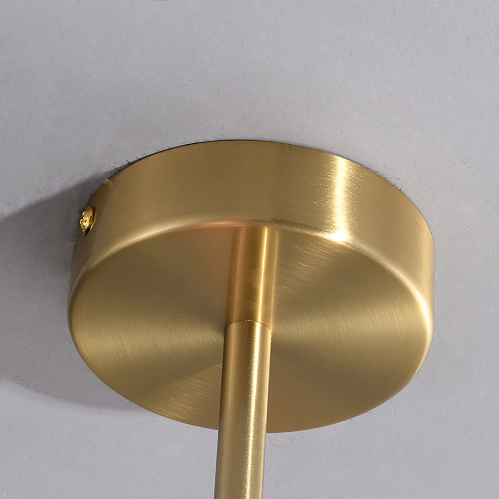 Alora Marshmallow Glam Chandelier Med Lys Rosa Glas
